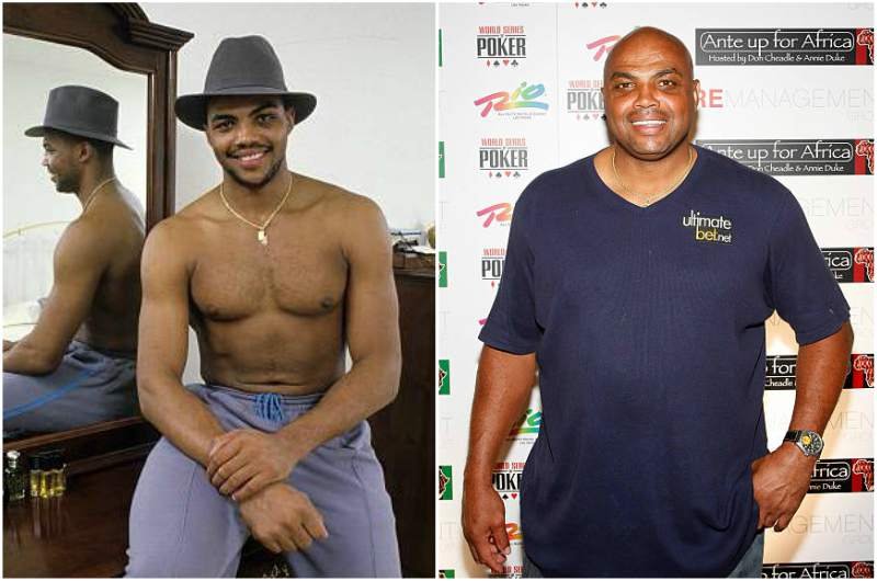 Charles Barkley before and after