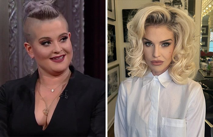 Kelly Osbourne before and after